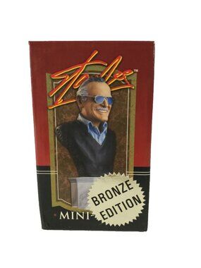 Stan Lee Mini Bust Bronze Edition Artist Proof Bowen 2003 Rare Limited Edition